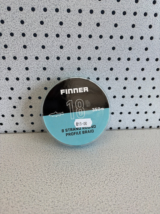 FINNER 18 lb 8 Strand Braid Fishing Line 350m image 0