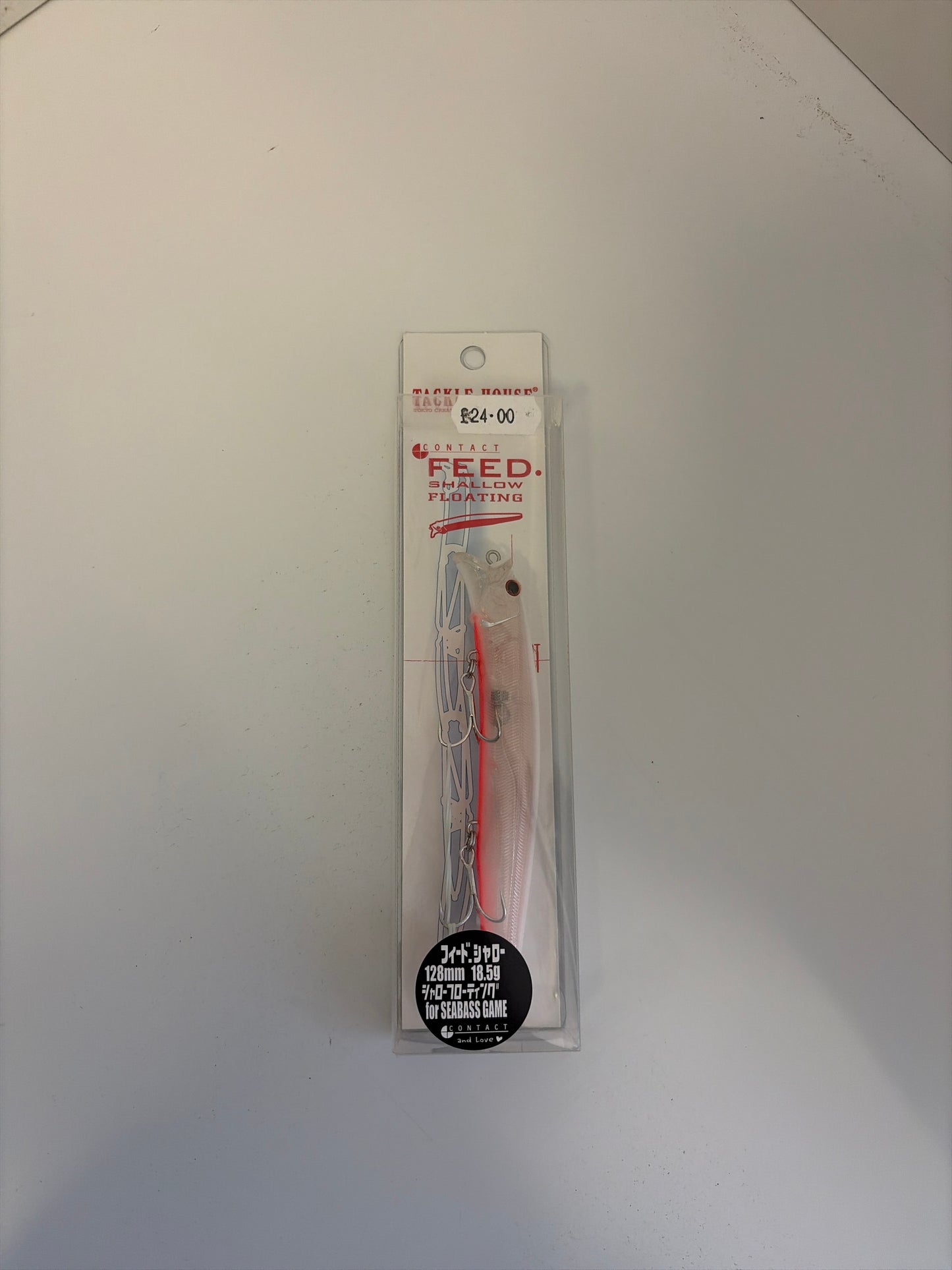 Tackle House Feed Shallow 128mm 18.5g Clear HG Pearl
