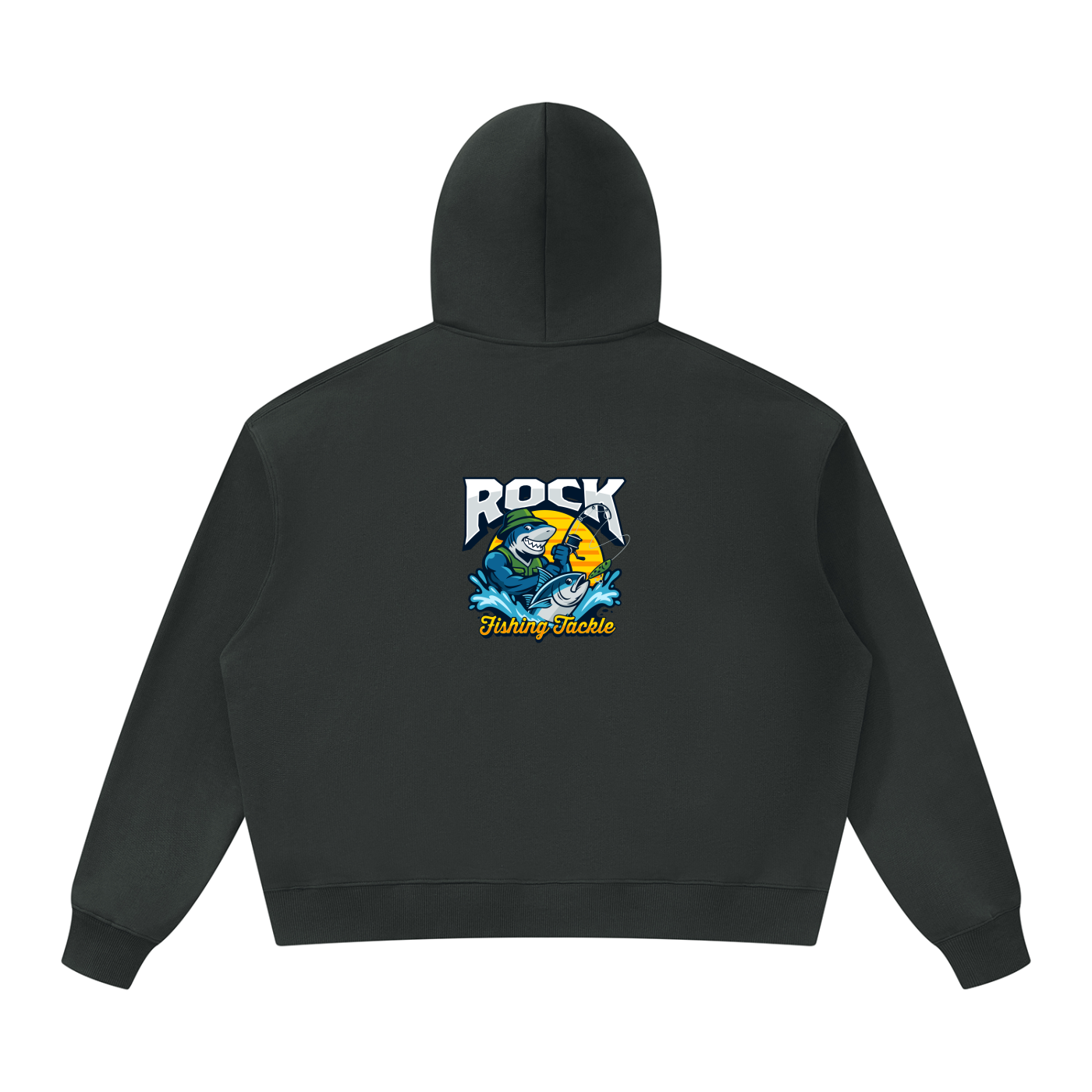 Rock Fishing Tackle Oversized Heavyweight Hoodie