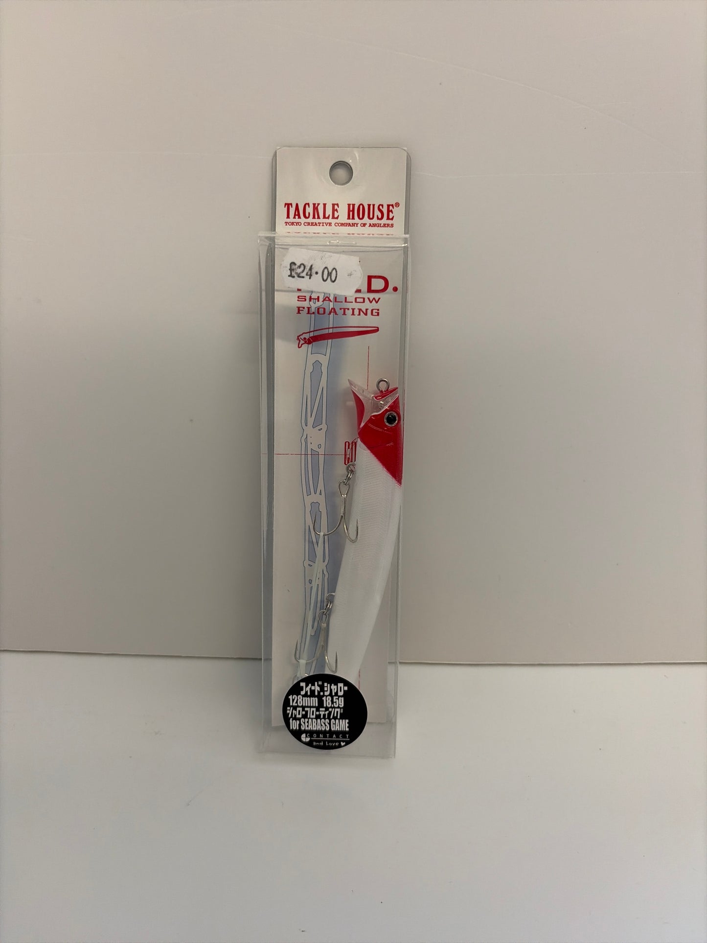 Tackle House Feed Shallow 128mm 18.5g Red Head HG