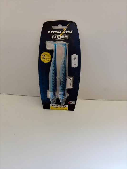 Biscay Minnow 12cm 30g Mackerel