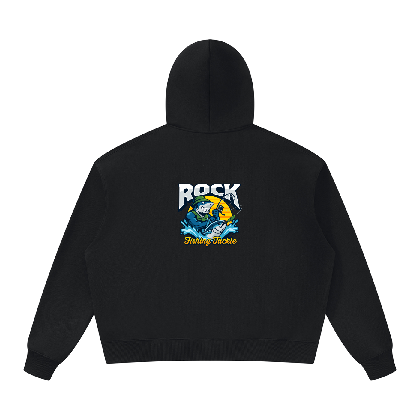 Rock Fishing Tackle Oversized Heavyweight Hoodie