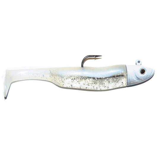 Mighty Minnow 12g head 5g Body 95mm Pearl White