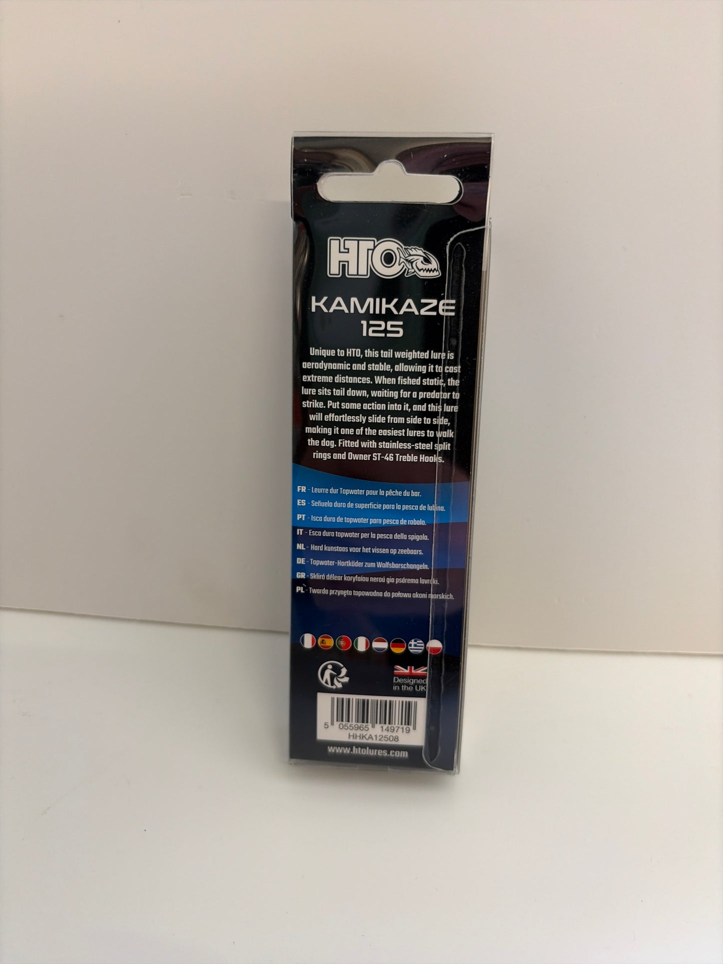 HTO Kamikaze 125 18g Matt Black