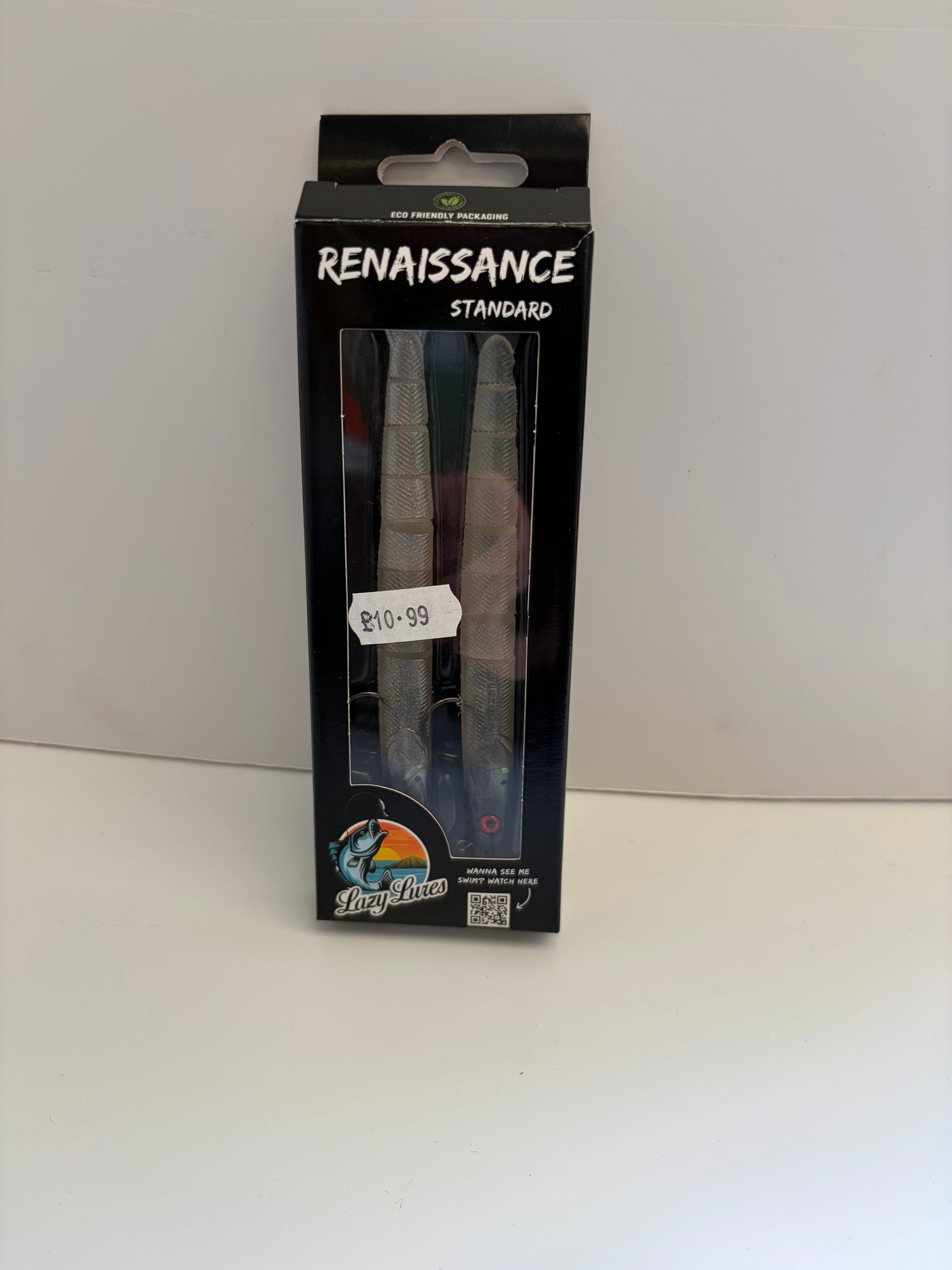 Lazy Lures Renaissance Eel 18g Ghost