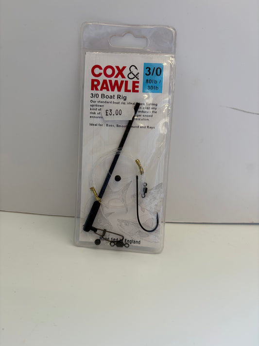 Cox and Rawle 3/0 Boat Rig