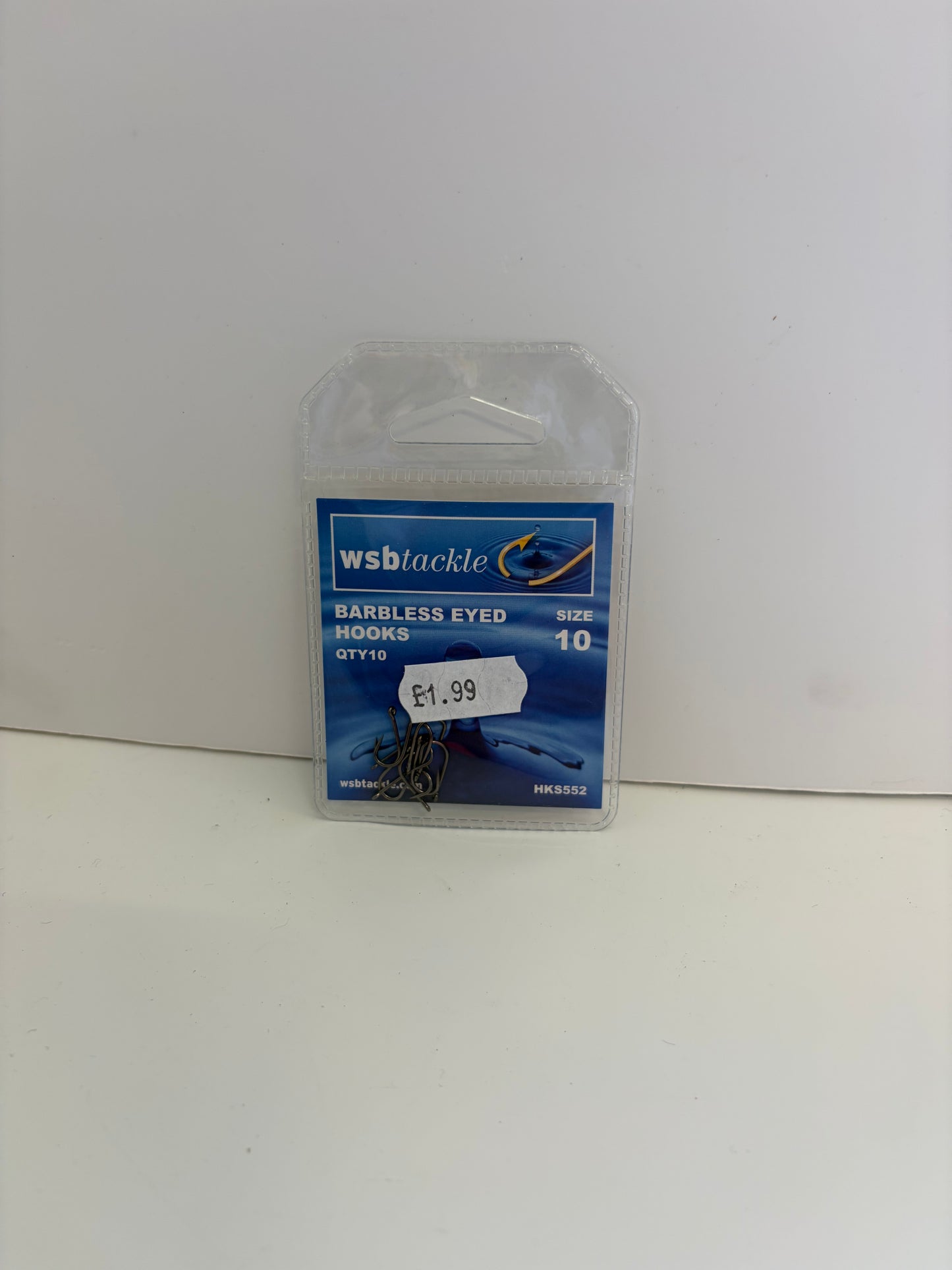 WSB barbless Size 10 hooks