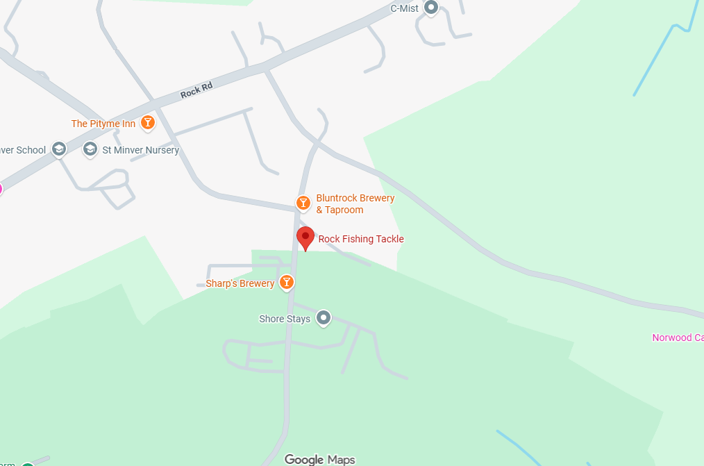 Map showing our location